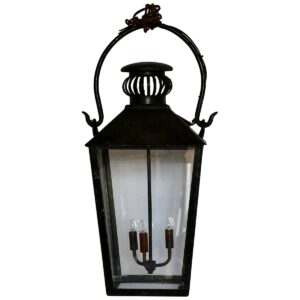 a close up of a lamp